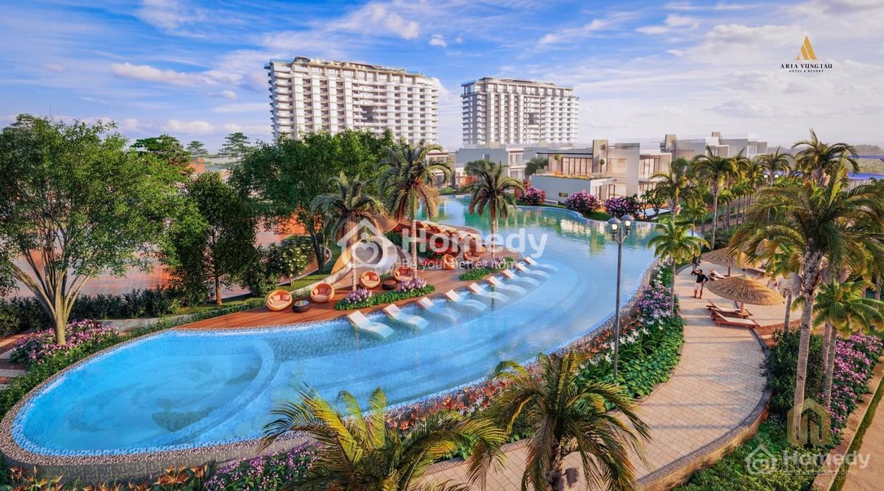 Hồ bơi tại dự án Aria Vũng Tàu