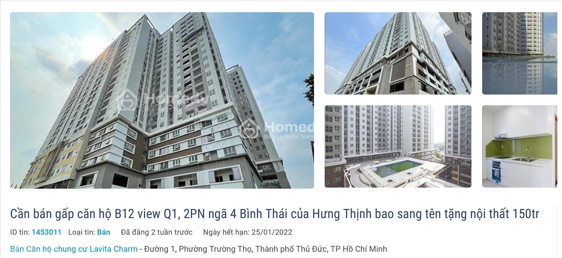 căn hộ Lavita Charm Hưng