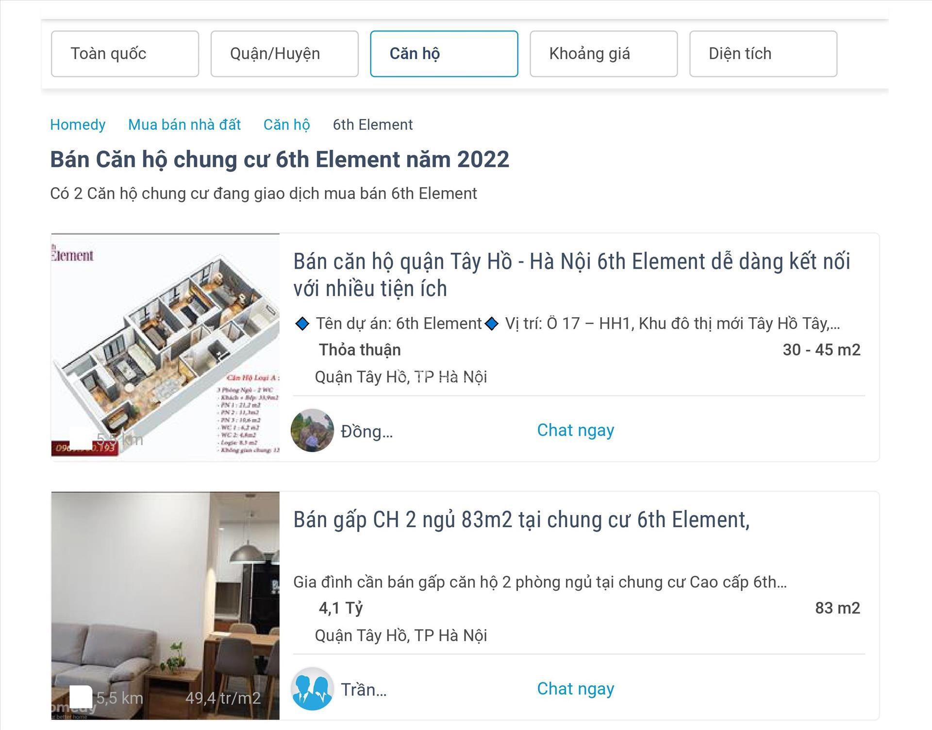 dự án 6th Element