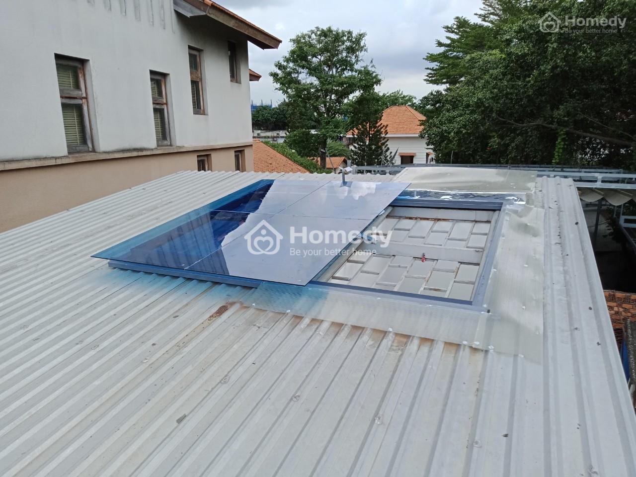Nguyên tắc làm giếng trời cho nhà mái tôn