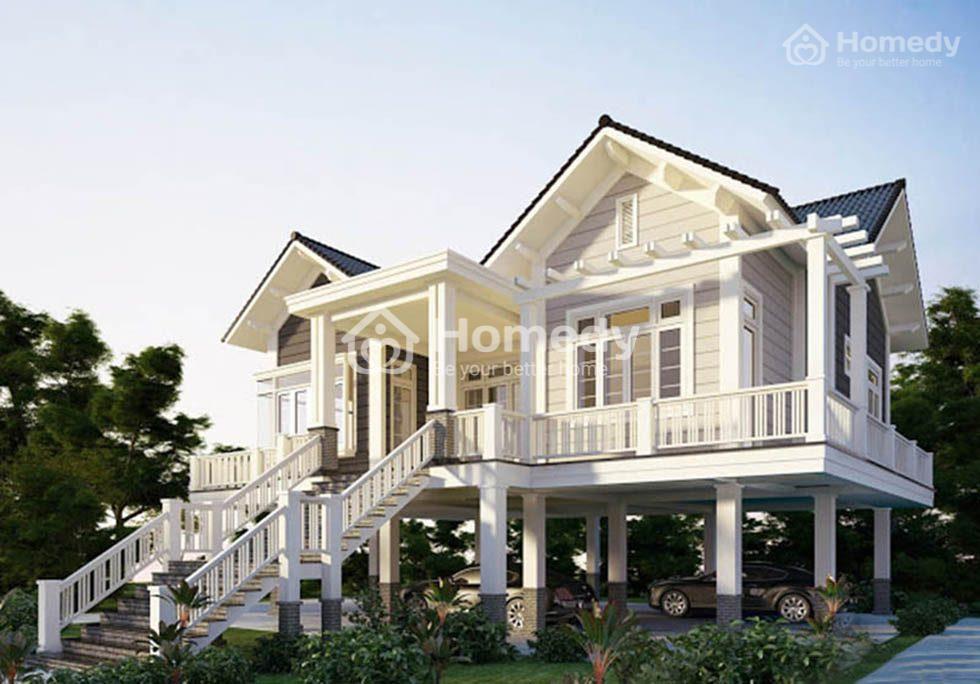 Nhà sàn gỗ truyền thống