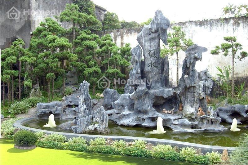 Vị trí hòn non bộ sân vườn