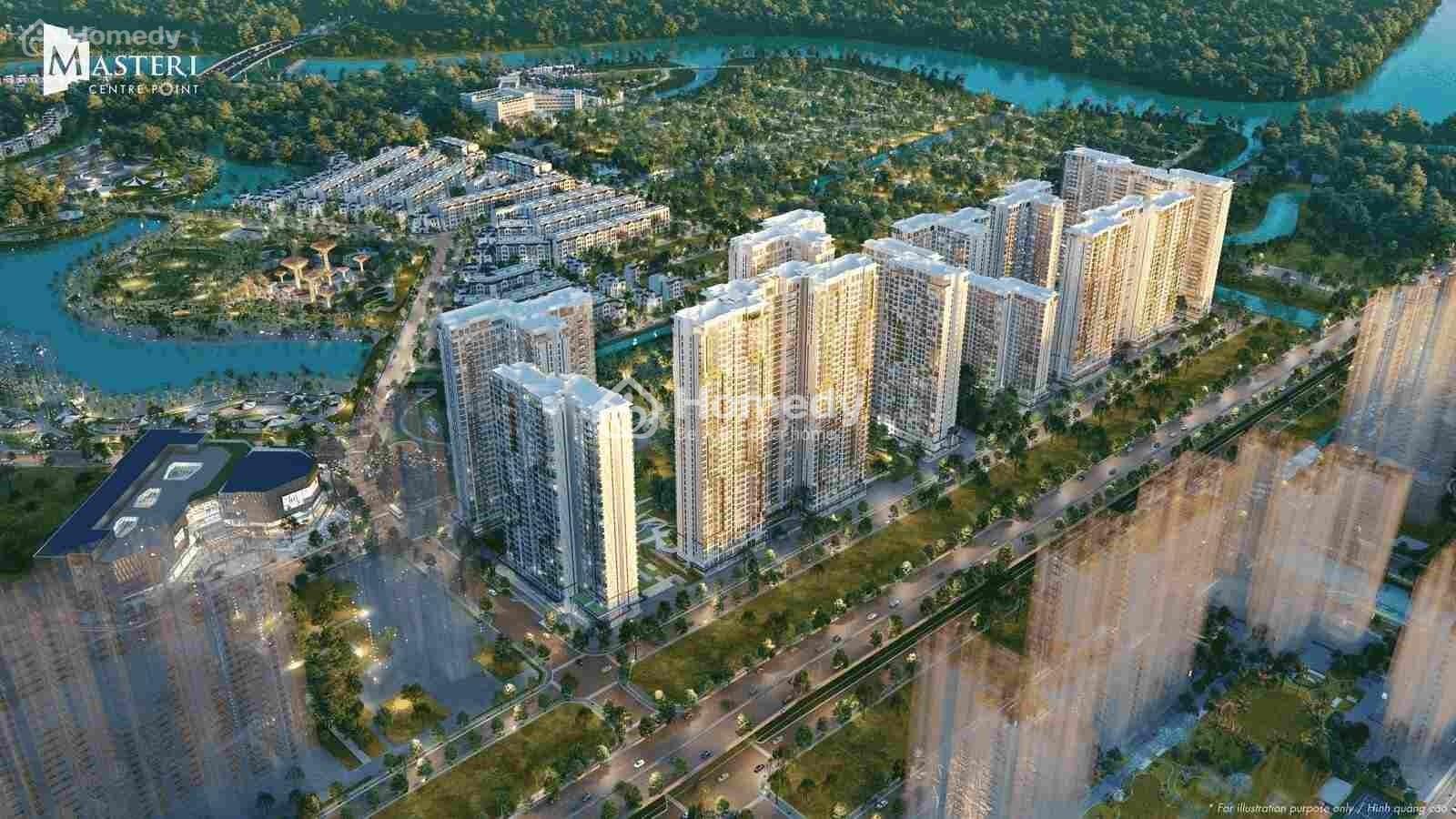 dự án chung cư bàn giao 2022 Masteri Centre Point Quận 9