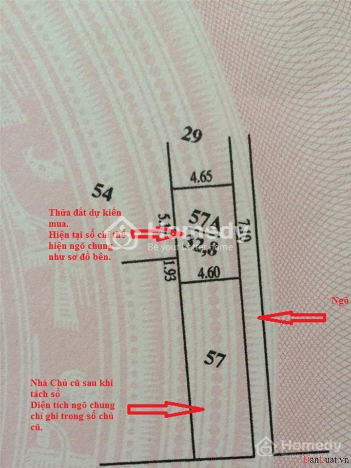 Quy định ghi nhận lối đi chung thể hiện trên sổ đỏ