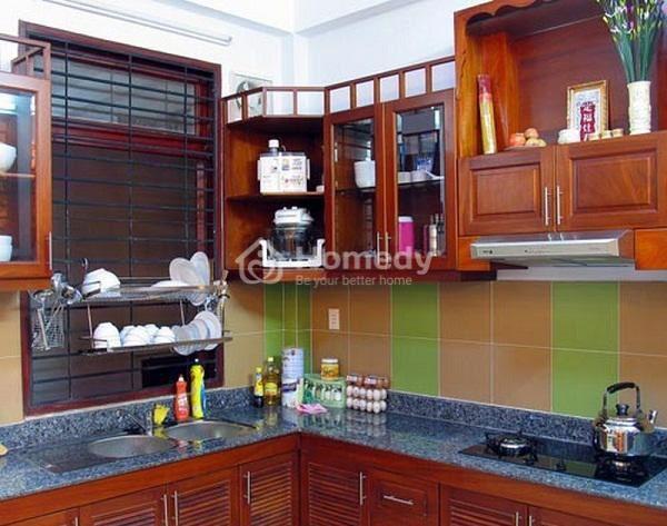 Bố trí phòng thờ trên phòng bếp là không tốt
