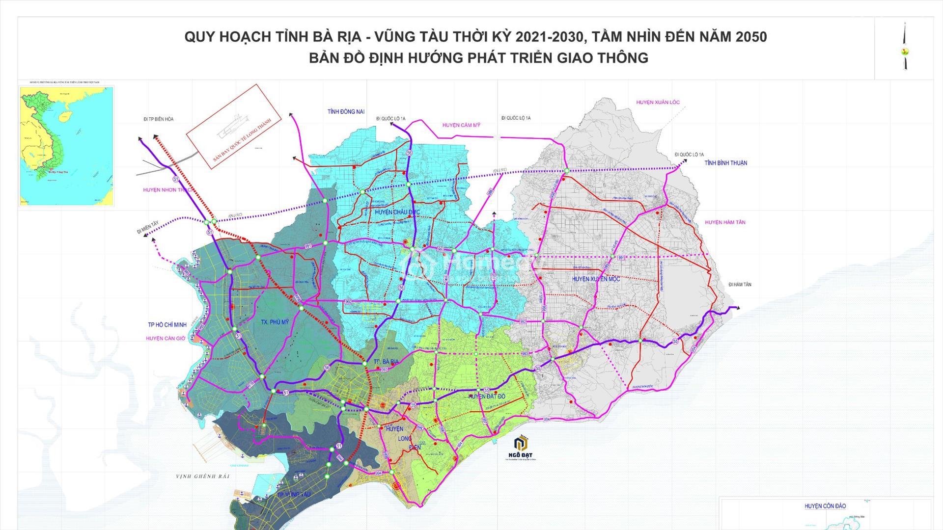 bản đồ quy hoạch Vũng Tàu
