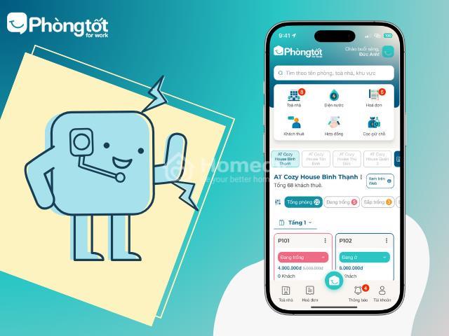 Giao diện trang chủ của PFH
