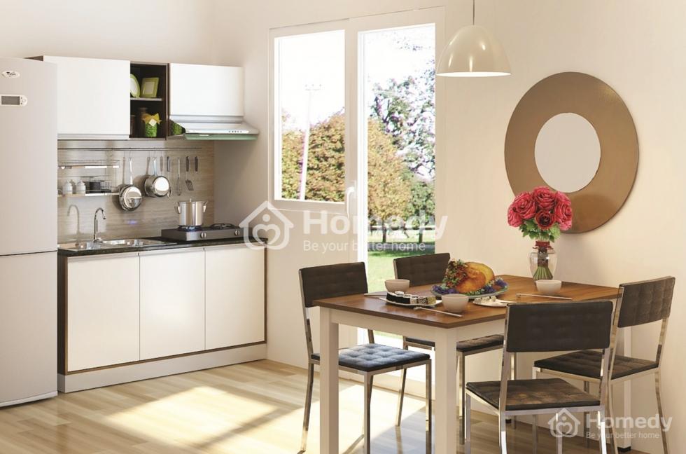 Mẫu thiết kế không gian nhà bếp đẹp nhỏ gọn đơn giản hiện đại