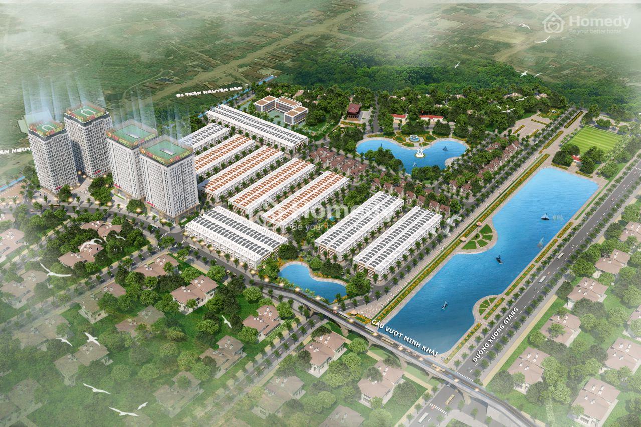 Phối cảnh tổng quan dự án Green City Bắc Giang
