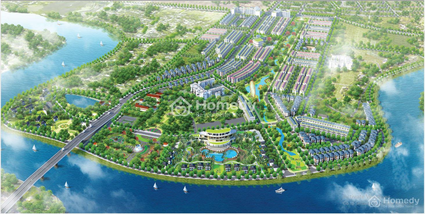 Phối cảnh dự án River Silk City Hà Nam