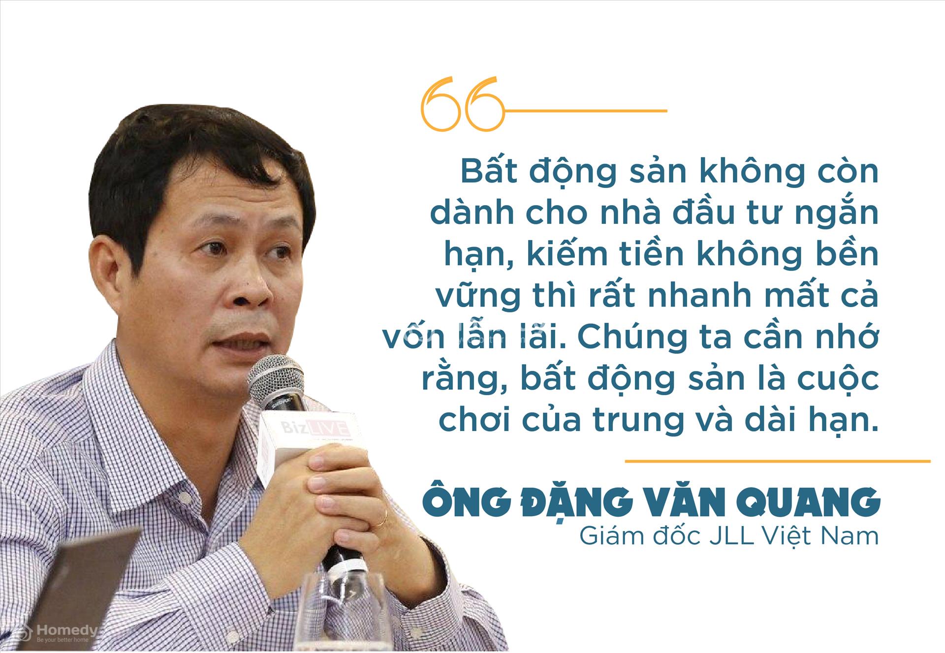 Đặng Văn Quang, Giám đốc JLL Việt Nam