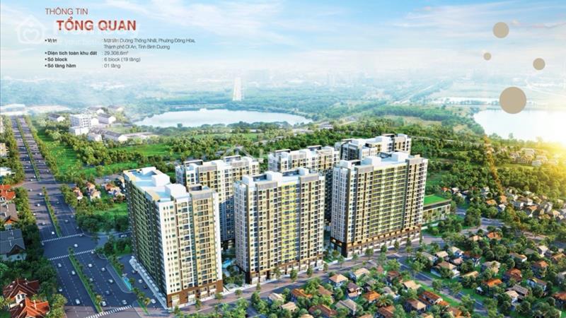Bán căn hộ huyện Dĩ An - Bình Dương giá 1.7 tỷ - Ảnh 1
