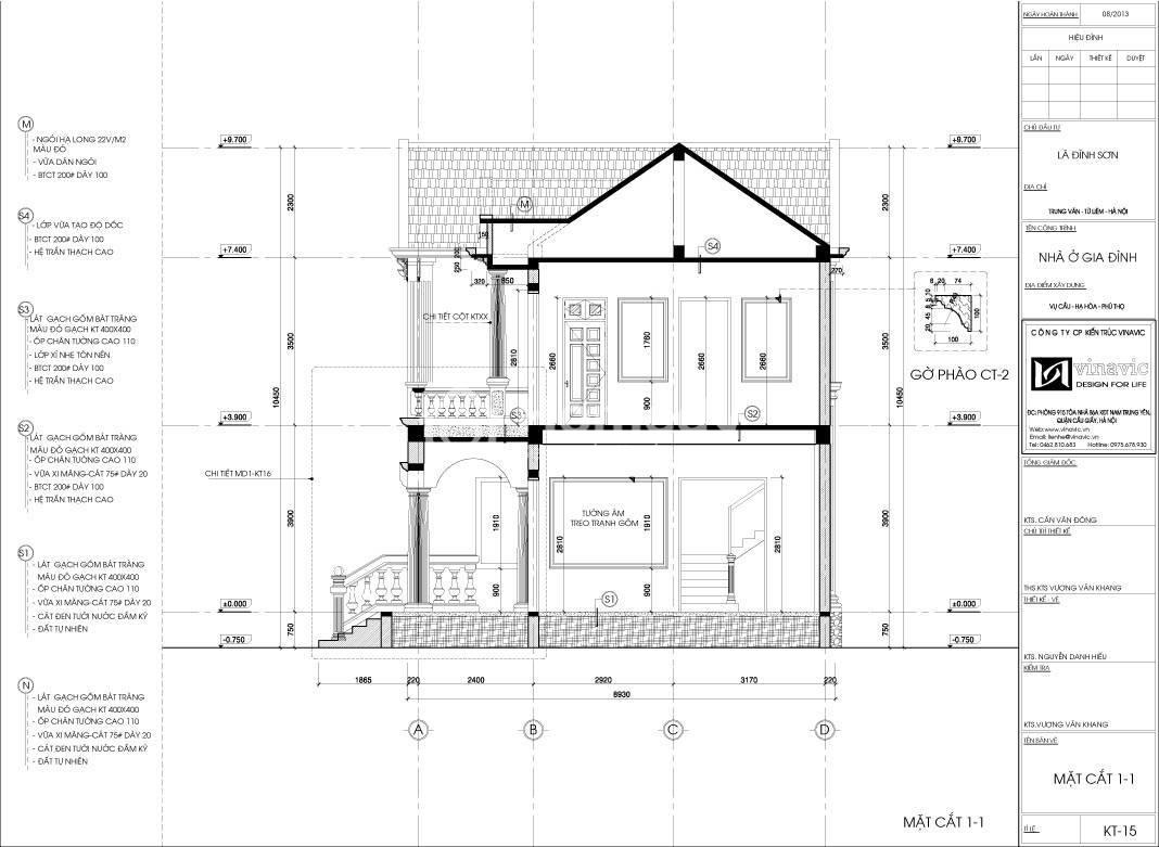Hướng dẫn cách đọc bản vẽ thiết kế nhà đơn giản dễ hiểu nhất KN211018   Kiến trúc Angcovat