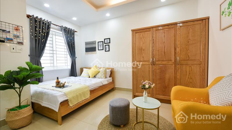 Cho thuê căn hộ Quận 1 cầu Nguyễn Văn Cừ, đầy đủ nội thất, giữ phòng qua Tết - Ảnh 2