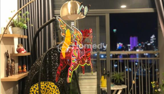 Hiếm! Sở hữu 2PN ven sông 5,7 tỷ ( bao hết) view bitexco, pháo hoa, 10 phút đến quận 1, 2, 7 - Ảnh 1