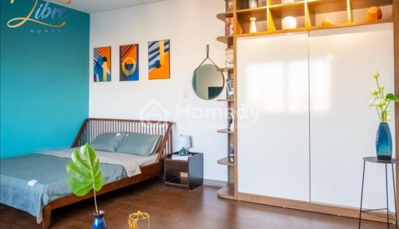 Căn Hộ phong cách Đông Dương Libré Homestay by VnaHomes 26 Phố Võng Thị tiếp giáp Hồ Tây - Ảnh 1