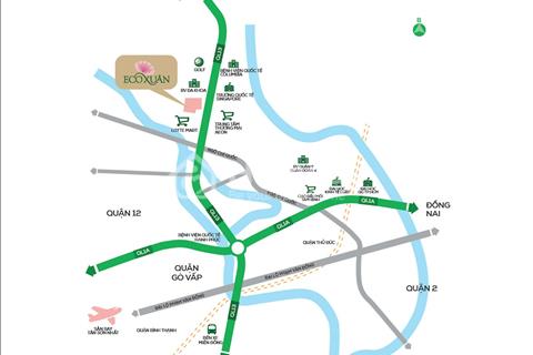 Căn  hộ Eco Xuân Lái Thiêu Thuận An Bình Dương, 1-2-3 phòng ngủ giá từ 27tr/m2, cho vay 70%
