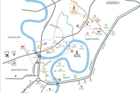 Căn hộ Opal Boulevard Phạm Văn Đồng, 2PN-2WC giá từ 2.65 tỷ, 3PN-2Wc giá từ 3.5 tỷ
