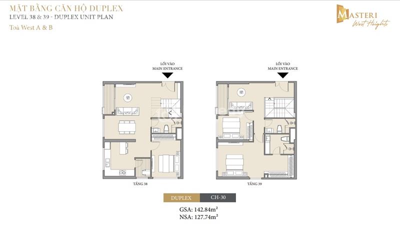 Mở bán căn hộ Duplex Masteri West Height Tây Mỗ - Đẳng cấp giới thượng lưu  - Ảnh 4