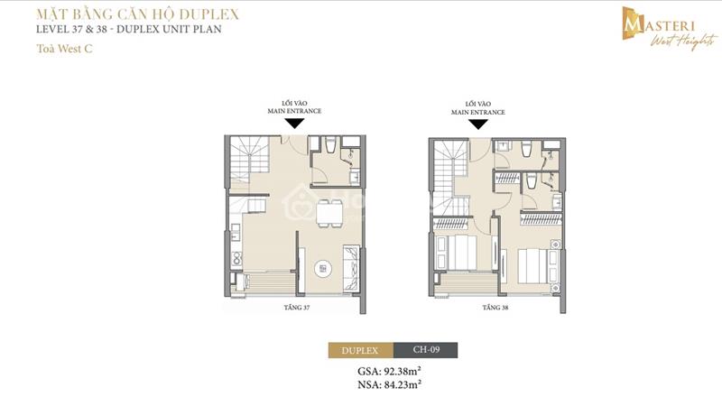 Mở bán căn hộ Duplex Masteri West Height Tây Mỗ - Đẳng cấp giới thượng lưu  - Ảnh 7