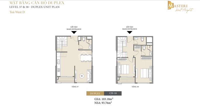 Mở bán căn hộ Duplex Masteri West Height Tây Mỗ - Đẳng cấp giới thượng lưu  - Ảnh 9