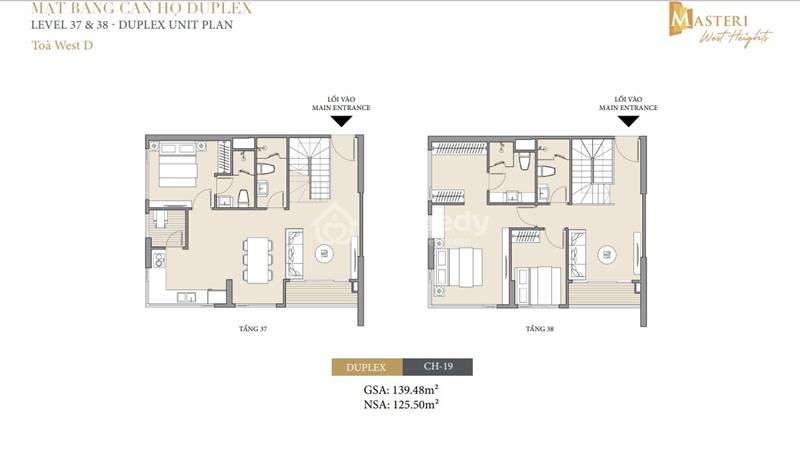 Mở bán căn hộ Duplex Masteri West Height Tây Mỗ - Đẳng cấp giới thượng lưu  - Ảnh 8