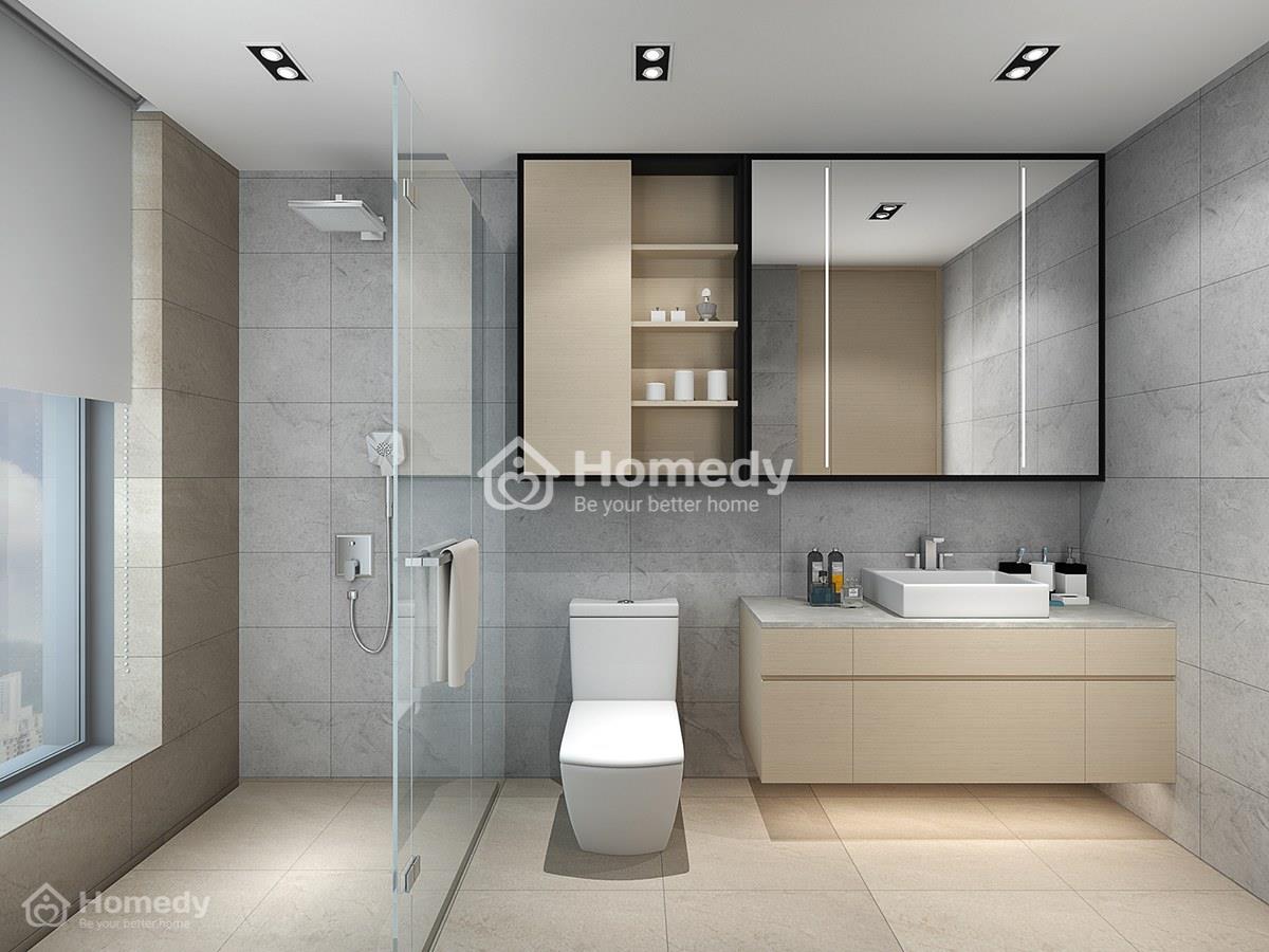 Gợi ý thiết kế phòng tắm 6m2 và cách tính chi phí