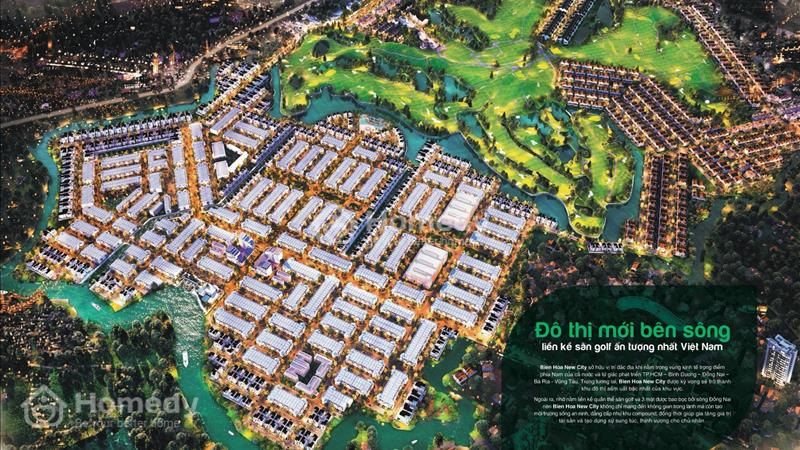 Bán đất biệt thự Biên Hòa New City view sân golf - sổ đỏ 100% thổ cư - bến du thuyền  - Ảnh 8