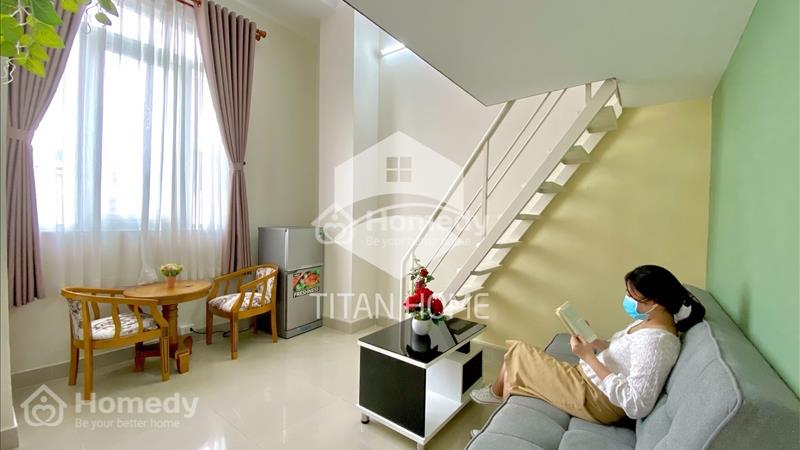 Phòng trọ có gác, có nội thất sát Lotte, Tôn Đức Thắng, RMIT quận 7 qua quận 4, quận 1 10 phút - Ảnh 1