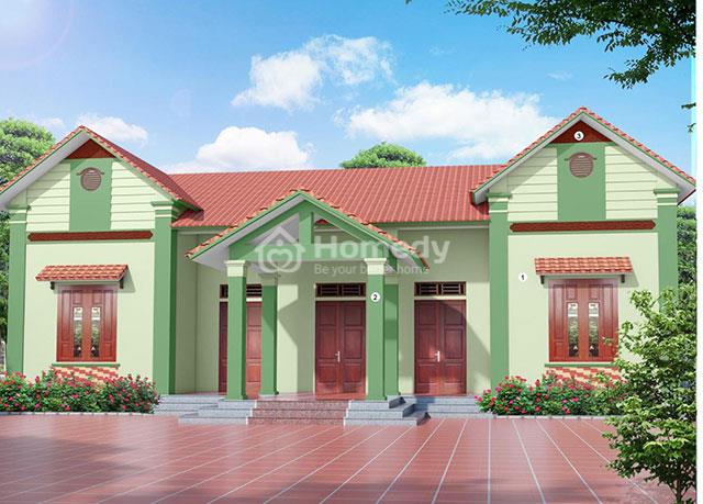 Sơn mặt tiền nhà màu xanh lá cây đẹp sẽ làm nổi bật ngôi nhà của bạn trong khu phố. CONPA mang đến cho bạn sự lựa chọn hoàn hảo với sản phẩm chất lượng cao, độ bền và khả năng chịu được tác động của thời tiết.
