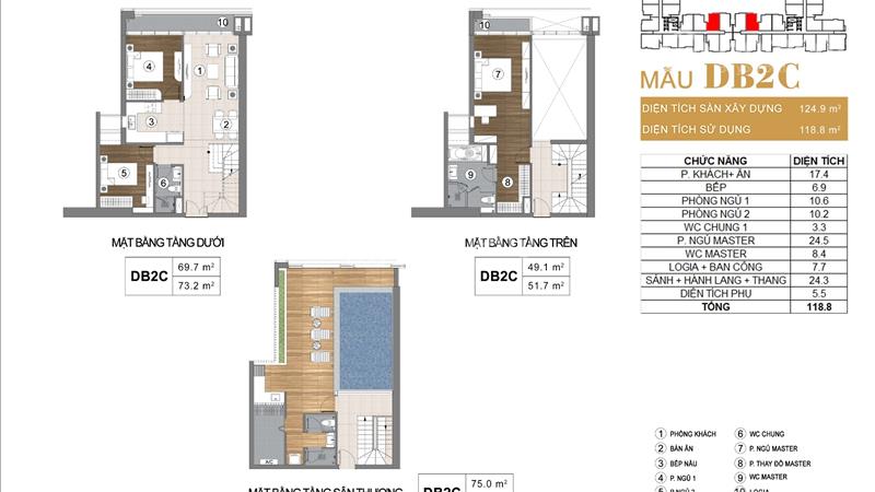 Căn hộ duplex 3 tầng hồ bơi riêng – Liền kề Phú Mỹ Hưng giá từ 8.35 tỷ (có VAT + bảo trì) - Ảnh 11