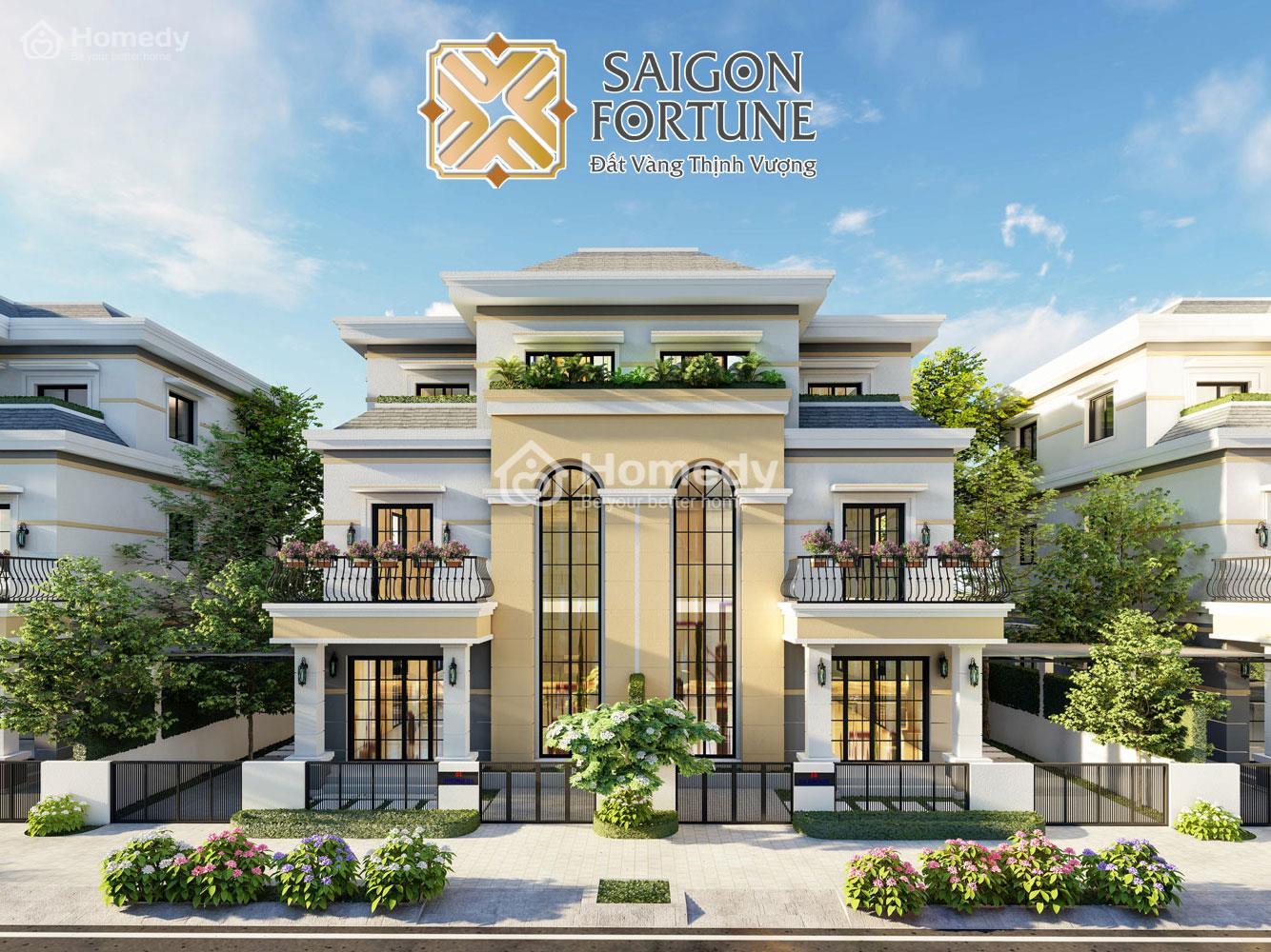Phối cảnh dự án Saigon Fortune (Khu dân cư Cầu Tràm)