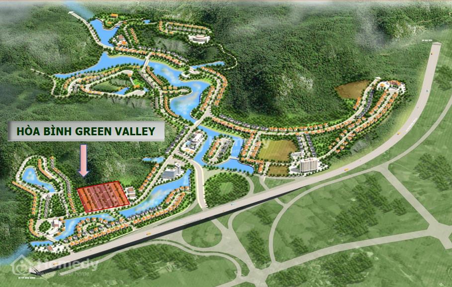 Phối cảnh dự án Hòa Bình Green Valley