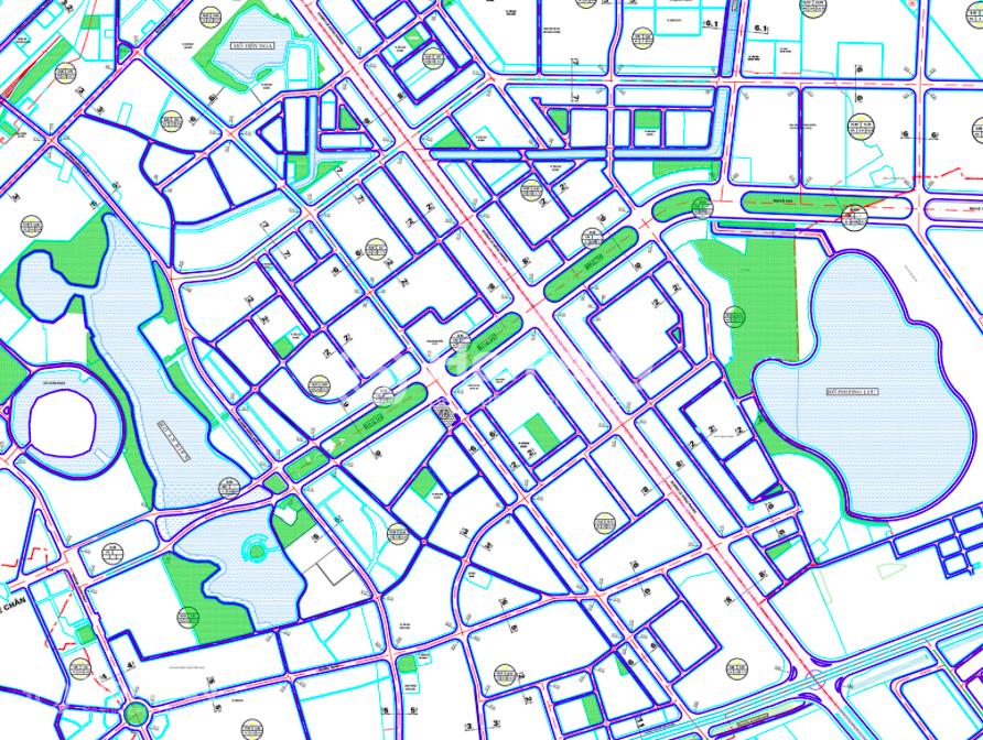 Bản đồ quy hoạch đường Đông Khê 2