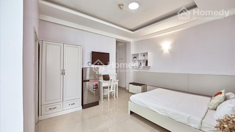 Cho Thuê Căn Hộ Dịch Vụ Studio Full Nội Thất Bếp 35m2 gần Etown Cộng Hoà (có cho thuê 1-3 Tháng) - Ảnh 1