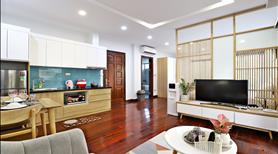Căn hộ dịch vụ cho thuê 1 ngủ 60m2 tại phố Linh Lang, Liễu Giai cạnh Lotte, Daewoo, hồ Thủ Lệ - Ảnh 5