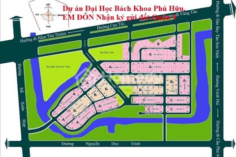 Bán đất nền dự án khu dân cư Đại học Bách Khoa sổ đỏ đường Nguyễn Duy Trinh Phường Phú Hữu Quận 9