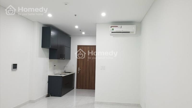 Cho thuê Officetel 35m2 có bếp, rèm, máy lạnh, máy nước nóng tại D-Vela quận 7, chỉ 6 triệu/tháng - Ảnh 1