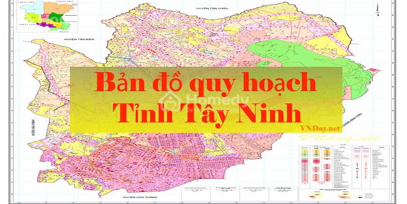 Chi tiết bản đồ quy hoạch Tây Ninh mới nhất