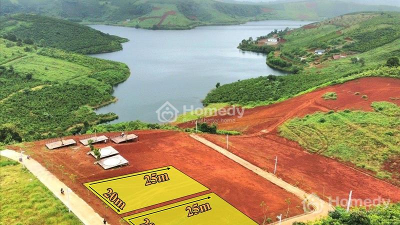 Bán 02 lô 500m2 đất Bảo Lộc 3 mặt hứng Hồ như hình, có THỔ CƯ, giá đẹp 2 triệu/m2 - Ảnh 1