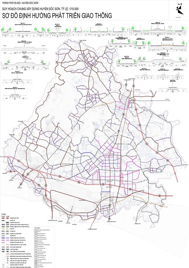 Quy hoạch giao thông huyện Sóc Sơn