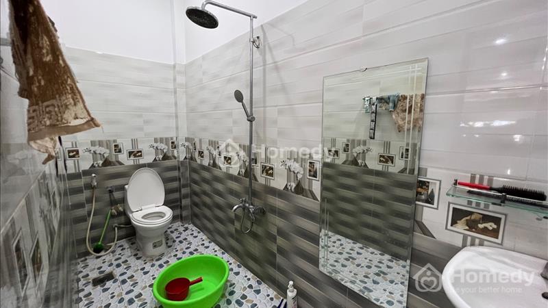 Nhà mặt tiền đường lớn liền kề Đặng Thúc Vịnh, Thới Tam Thôn, Hóc Môn - 4x16m - Ảnh 5