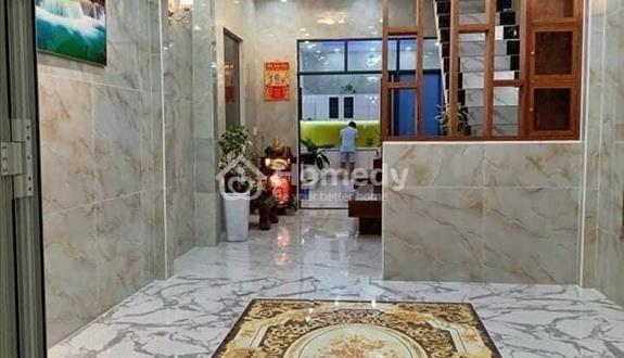 0799599986 Về quê bán gấp nhà 1 lầu hẻm 5m, Tây Hòa quận 9 gần chợ 59m2, 720 triệu sổ riêng - Ảnh 1