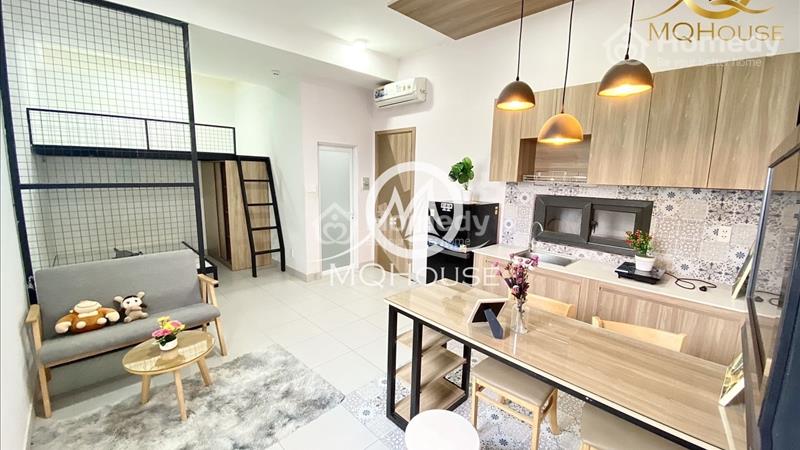 Căn hộ duplex cửa sổ full nội thất ngay bến xe Miền Đông, Bình Thạnh  - Ảnh 1