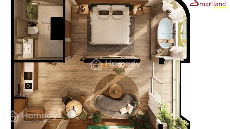 Condotel Hồ Tràm chỉ 2.3 tỷ/căn (full nội thất) tư do để ở và khai thác cho thuê - Ảnh 2