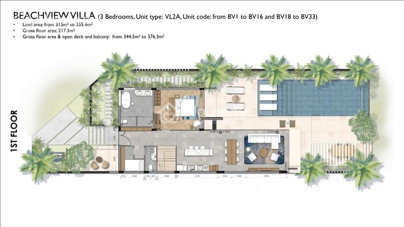 Beach Villa 3PN Ixora Hồ Tràm giá chỉ 24 tỷ (full nội thất)  - Ảnh 2