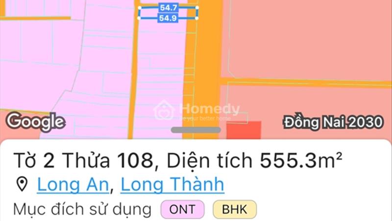Bán Đất mặt tiền Bưng Môn Xã Long An - Ảnh 1