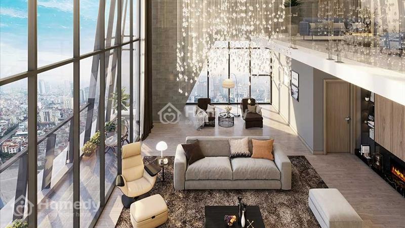  SkyVilla /Penthouse PH01 - 350m2 (tầng 34-35) view Sông Hồng toà Sunshine Golden River - Tây Hồ  - Ảnh 1