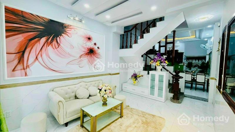 Qua Mỹ Định Cư Bán Nhà Đường Nguyễn Xí, Bình Thạnh, 65m2/1 Tỷ 530 Triệu, Sổ Hồng Riêng. - Ảnh 1