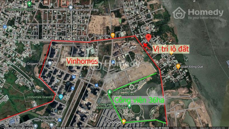 Bán đất thổ cư 52m2 kdc Phước thiện, Long Bình, Quận 9 - Ảnh 1